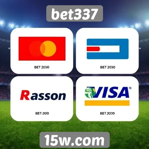 Métodos de pagamento aceitos no site bet337