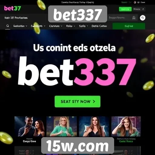 Ofertas promocionais e bônus disponíveis na bet337
