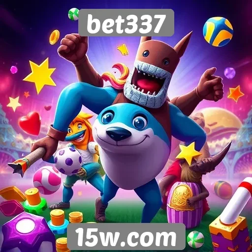 Variedade de jogos disponíveis na plataforma bet337